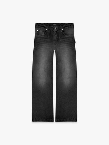 RETERNITY - ESSENTIAL BAGGY DENIM - WASHED BLACK