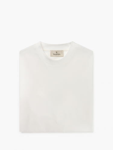 VALENZA - INTERLOCK SUPIMA T-SHIRT OFF WHITE 