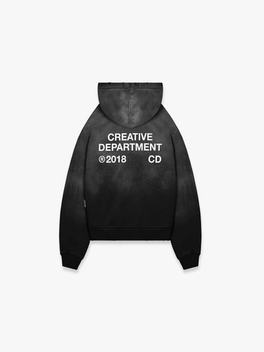 RETERNITY - CREATIVE DEPT HOODIE - FADED BLACK