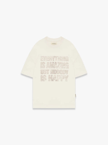 RETERNITY - QUOTE T-SHIRT - CREAM