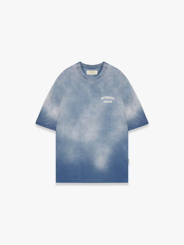 RETERNITY - ARTS & CRAFT T-SHIRT - WASHED BLUE