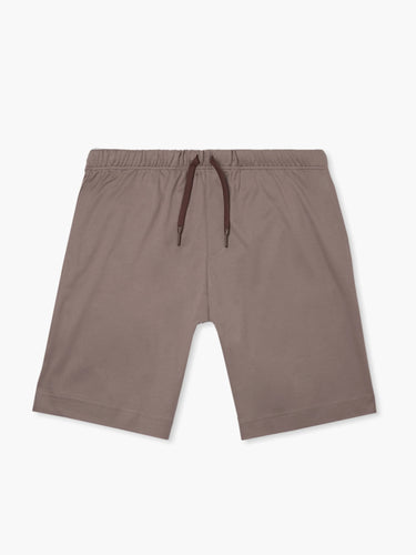 VALENZA - INTERLOCK SUPIMA SPORTSHORT LEAD GREY