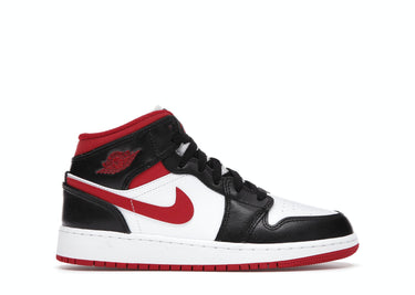 JORDAN 1 MID (GS) GYM RED/BLACK-WHITE