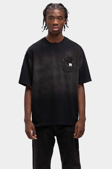 RIVERO - ATELIER OVERSIZED T-SHIRT WASHED BLACK