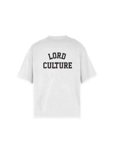 LORD CULTURE - COLLEGE TEE - WHITE