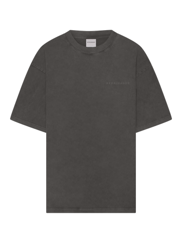 REPRIMANDE - RELAXED FIT TSHIRT CLASSICS LAVA SMOKE