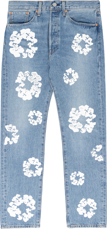 DENIM TEARS - THE COTTON WREATH JEAN LIGHT WASH