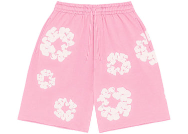 DENIM TEARS - THE COTTON WREATH SHORT PINK