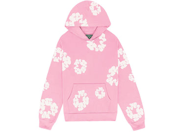 DENIM TEARS - THE COTTON WREATH HOODIE PINK