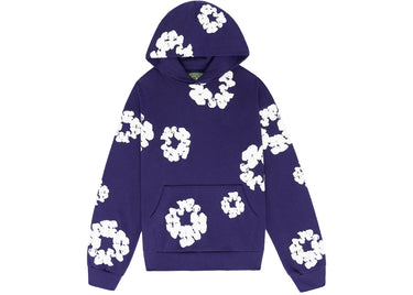 DENIM TEARS - THE COTTON WREATH HOODIE PURPLE