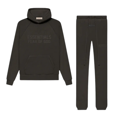 FEAR OF GOD ESSENTIALS - OFF BLACK FULL SET