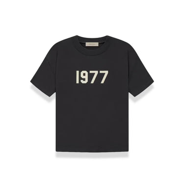 FEAR OF GOD ESSENTIALS 1977 IRON TEE BLACK