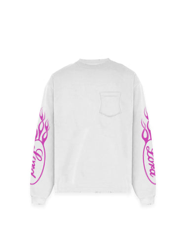 LORD CULTURE - LONG SLEEVE TEE - WHITE