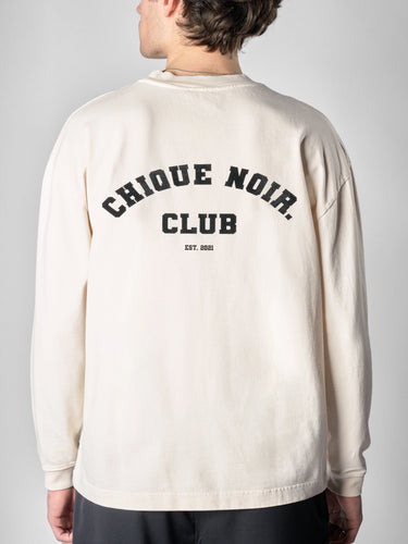 CHIQUE NOIR - CLUB LONGSLEEVE COCONUT MILK