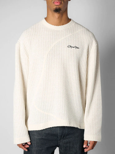 CHIC NOIR - KNIT LONGSLEEVE ECRU