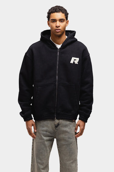 RIVERO - SIGNATURE TAPED HOODIE BLACK