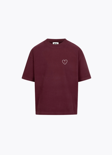 BILLION AND BEYOND - BASIC TEE BORDEAUX